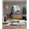 Muse Grey Art Deco Rug MU20