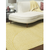 Muse Yellow Geometric Rug MU18