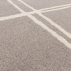 Albany Rug Grid Silver 