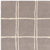 Albany Rug Grid Silver 