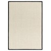 Korra Double Loop Charcoal Cream