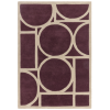 Metro Plum Rug Overhead