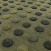 Dotty Rug Green