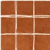 Albany Rug Grid Rust